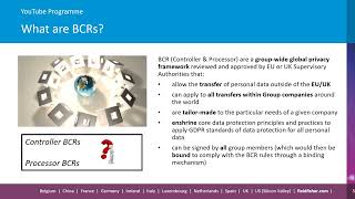 Get Data Protection Fit  Session 4 Binding Corporate Rules [upl. by Treharne]