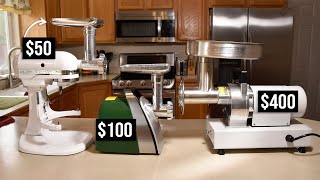 50 VS 100 VS 400 Meat Grinder [upl. by Pinelli]