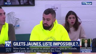 Gilets jaunes aux européennes  la liste impossible [upl. by Gunthar299]