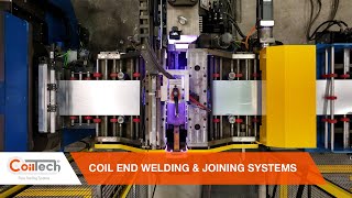 COILTECH  Decoiler Straightener Feeder System  Coil End Welding amp Joining [upl. by Vod]