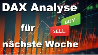 ✯ DAX Wochenausblick ✯ Chartanalyse Aktien Prognose [upl. by Wennerholn847]