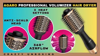 AGARO HV2179 1200 Watts Professional Volumizer Hair Dryer Review  hair volumizer for thin hair [upl. by Joris]