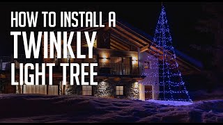 How to Install Your Twinkly Light Tree [upl. by Yebot]