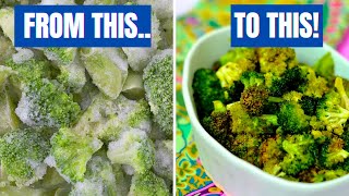 How to Air Fry Frozen Vegetables 5 EASY STEPS FOR PERFECT AIR FRYER VEGETABLES [upl. by Aileve826]