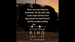 Listen to Stephen Kings YOU LIKE IT DARKER [upl. by Eugen]