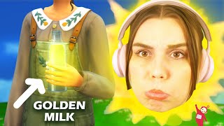 This golden milk could change our lives  The Sims 4 Cottage Cheese Living part 6 [upl. by Shriver956]