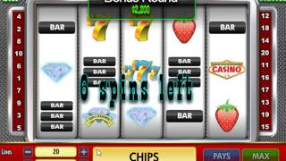 DDC  Classic Slots Bonus Triggered  1k Spin [upl. by Analos675]