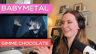 FirstTime Reaction to BABYMETAL  Gimme Chocolate [upl. by Lebatsirc]