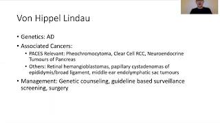 MRCP PACES CONDITIONS Neoplastic Syndromes [upl. by Elsilrac]