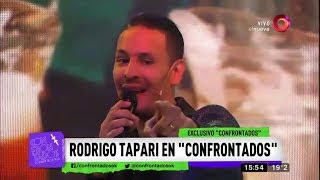 Rodrigo Tapari  Una Cerveza  en Vivo cerrando Confrontados en Canal 9 [upl. by Baun]