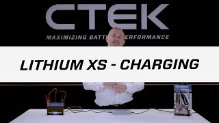 Tutorials  CTEK Lithium XS  Charging [upl. by Katzir]