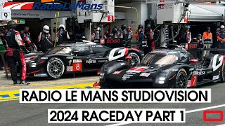 Radio Le Mans Studiovision  RACEDAY Part 1 LIVE [upl. by Thetes]