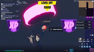 NEW EASY FORTNITE XP GLITCH IN CHAPTER 3 SEASON 2 10000 XP [upl. by Kannan]