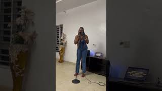 Getting ready to perform my new song🥹 yoma shortsafrica youtubecreatorcommunity vlogtober sing [upl. by Lowson214]