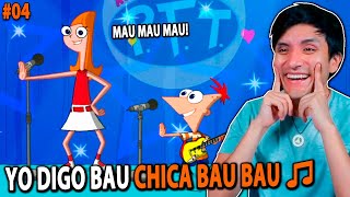 REACCIONO A PHINEAS Y FERB quotTEMÓN Gitchee Gitchee Ki es te quiero a tiquot ♬ 04 [upl. by Jarin]