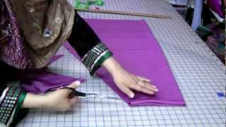 Simple Salwar Cutting [upl. by Fonsie]