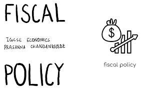 Fiscal Policy  IGCSE Economics igcse [upl. by Akilaz]