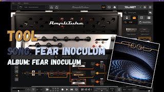 Tool FEAR INOCULUM guitar tone  AmpliTube 5 [upl. by Emyaj]