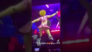 Ice spice twerk🍑🥵 youtubeshorts trend trending viral rap ytshorts concert icespice twerk [upl. by Dadirac393]