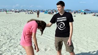 Impromptu Beach Hypnosis FULL Performance  Street Hypnosis Approach Induction amp Routines [upl. by Ives]