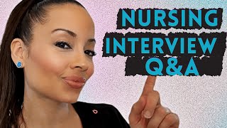 How to Answer Nursing Interview Questions [upl. by Eeliak]