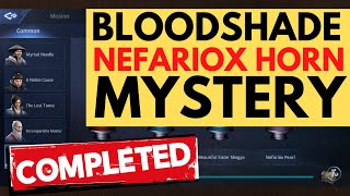 Bloodshade Nefariox Horn  Nefariox Horn Mystery  MIR4 [upl. by Aser]