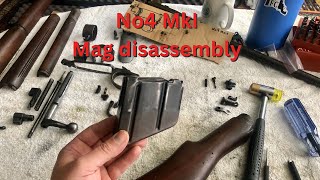 Enfield rifle magazine disassembly No4 MkI [upl. by Nork]