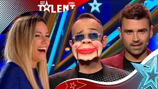 MENTALISTO arrasa gracias al TALENTAZO de este ventrílocuo  Audiciones 1  Got Talent España 2023 [upl. by Jolanta]