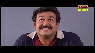 Olympiyan Anthony Adam  Movie Scene 8  Bhadran  Mohanlal  Meena  Ouseppachan [upl. by Ahsuas]