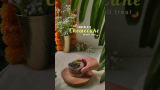 Chocolate Cheesecake Recipe Quick Diwali Treat Recipecheesecakediwalitreatsdiwalirecipeshorts [upl. by Kresic]