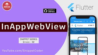 InAppBrowser  Flutter Snippet Series  EP 02 [upl. by Swayder]