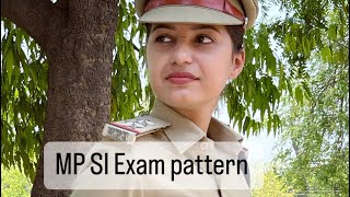 MP SI exam pattern  SI Monika Pandey  stages of MP SI exam [upl. by Arataj956]