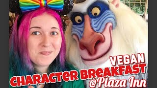 Vegan Character Dining  Plaza Inn Disneyland  Minnie amp Friends Breakfast REVIEW [upl. by Hanonew989]