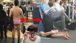 FUNNIEST Airport Moments  Airport Fails [upl. by Russom181]