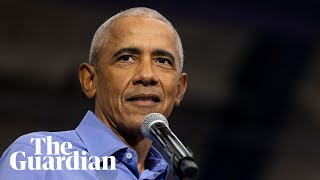 Obama calls out Trumps behaviour of bullying That is not what real strength is [upl. by Treblihp]