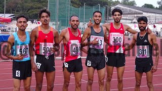 3000m Steeplechase Mens Final  Shankar Swami 🥇 25th Federation Cup Senior Athletics Champ 2022 [upl. by Namyac]