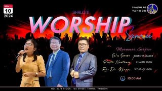 SHALOM AG YANGON MYANMAR SERVICE [upl. by Mohammad]