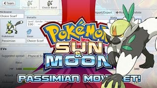 Passimian Moveset Guide How to use Passimian Pokemon Sun and Moon w PokeaimMD [upl. by Misti105]