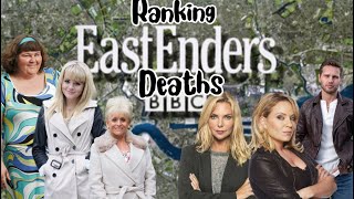 Ranking Eastenders Deaths [upl. by Sherwood]