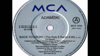 Adamski Back to front [upl. by Adnamahs]