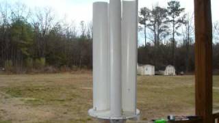 How I made my first pvc wind turbine [upl. by Brownson]