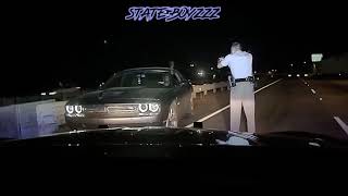 GSP CHASING Rt challenger amp crashes out … share police dodgesrt gsp [upl. by Pantheas]