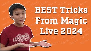 The BEST Tricks From Magic Live 2024 [upl. by Adelind]