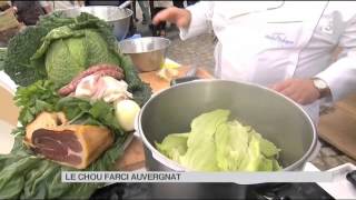 Recette  Chou farci auvergnat par Michel Fabrègues [upl. by Ardek]