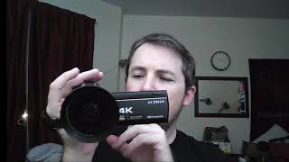 Unboxing and Review  4K Camcorder ACTITOP Video Camera [upl. by Rovelli735]