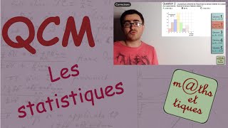 QCM  Les statistiques  Première [upl. by Sadirah737]