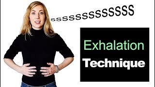 How To Breathe When You Sing Exhalation [upl. by Nerual810]