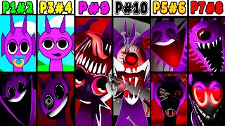 All Phases in Incredibox Sprunki Phase 2 VS Phase 3 VS Phase 4 VS Phase 5 VS Phase 6 VS Phase 710 [upl. by Rybma]