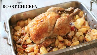 Family Home Style Roast Chicken  using the 3 stages roasting method [upl. by Davy]