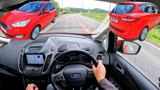 2018 Ford C Max Titanium 10 125HP  POV DRIVE video 4K [upl. by Valeria]